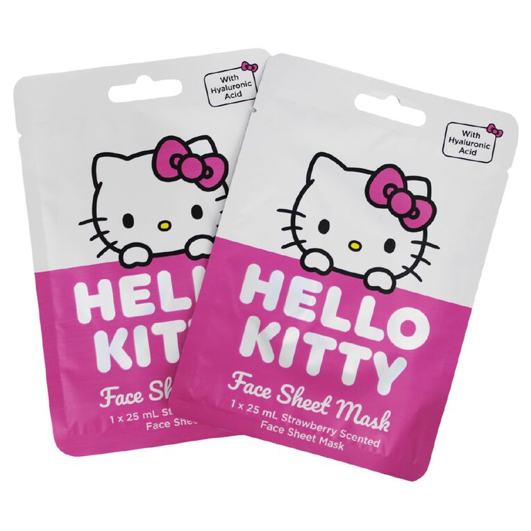 Hello Kitty Face Sheet Mask 2 Pack, , hi-res