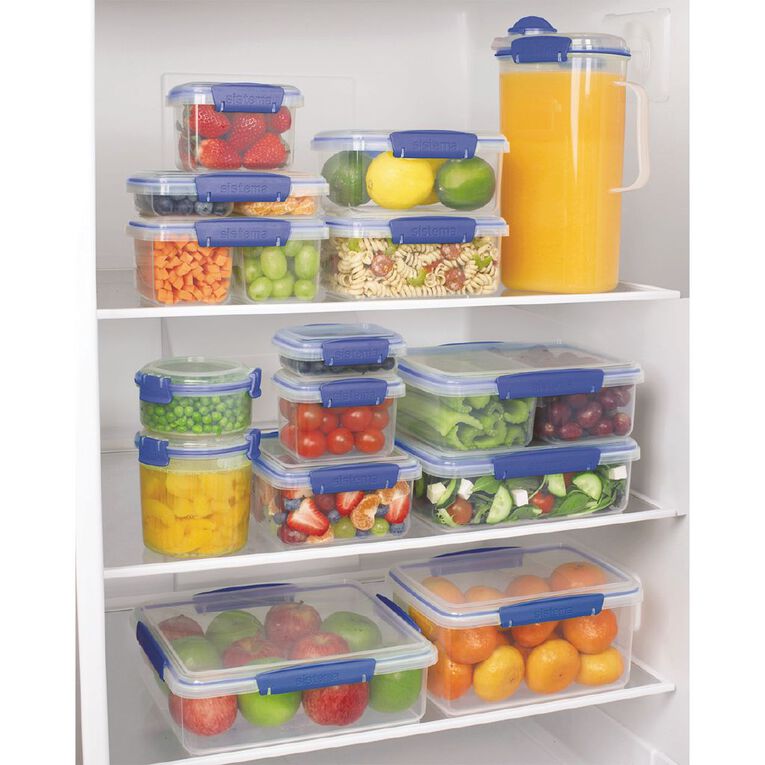 Sistema Klip It Plus Rectangle 3 pack Assorted 180ml, , hi-res