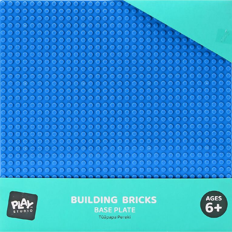 Play Studio Building Bricks Base Plate Assorted 25cm, , hi-res