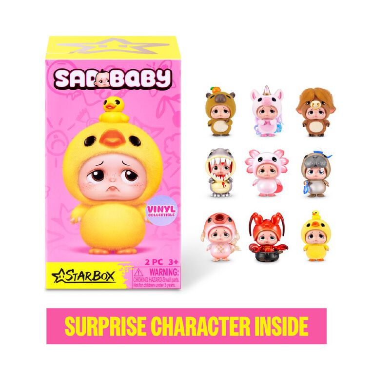 Zuru Starbox Sad Baby Animals Blind Box Series 1 Assorted, , hi-res
