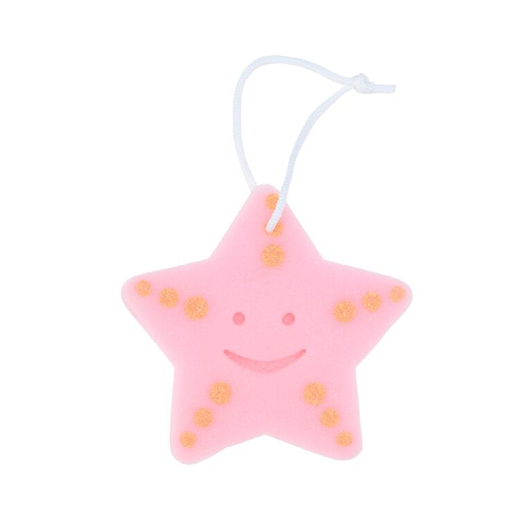 Poppi Kids' Bath Sponge Starfish, , hi-res