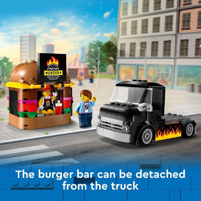 LEGO CITY Burger Truck 60404, , hi-res