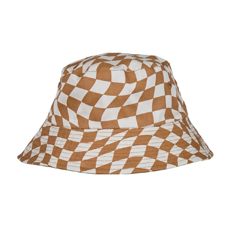 Young Original Kids' Reversible Hat, Brown Mid, hi-res