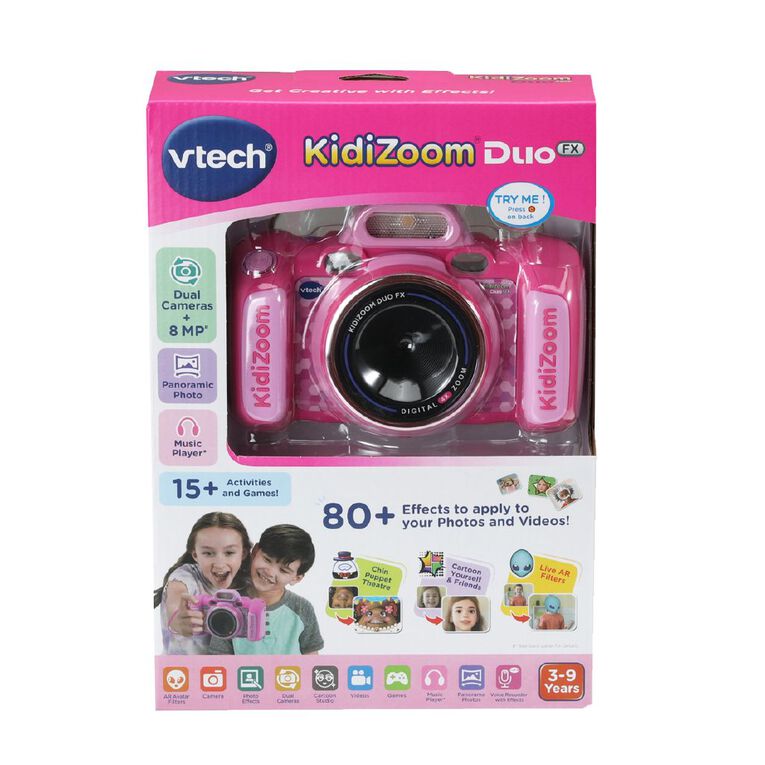 Vtech Kidizoom Duo 5.0 Camera Pink, , hi-res