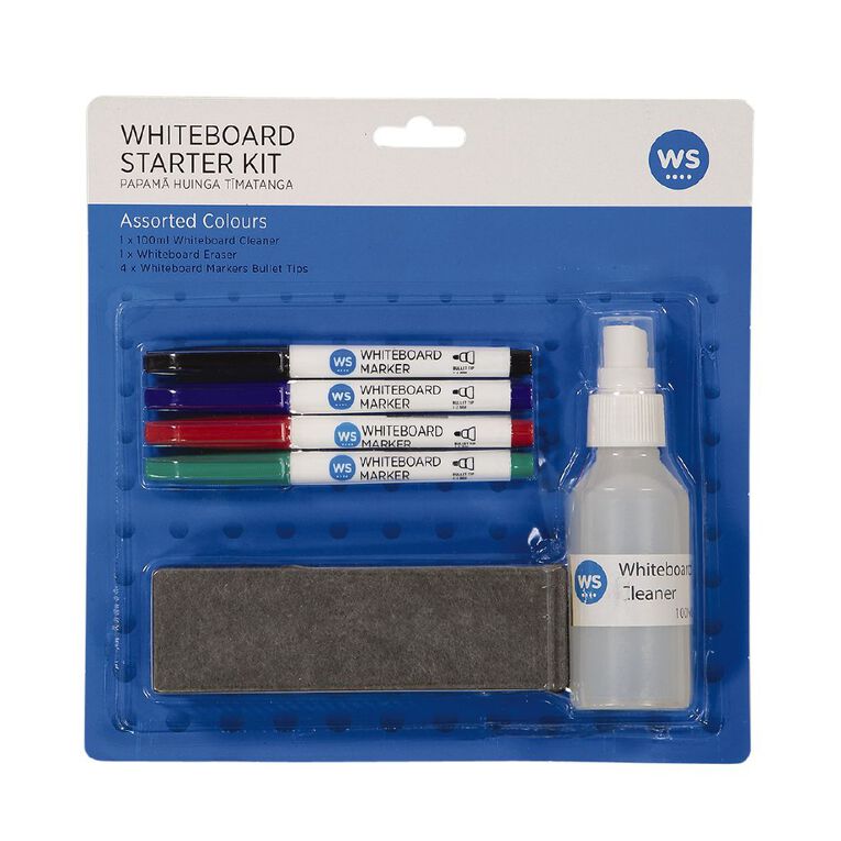 WS Whiteboard Starter Kit Assorted, , hi-res