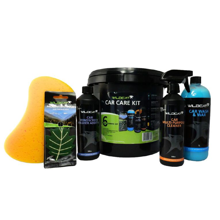 Wildcat Car Care Kit 6 Piece, , hi-res