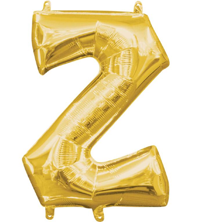 Anagram Small-Size Air Letter Z Gold, , hi-res