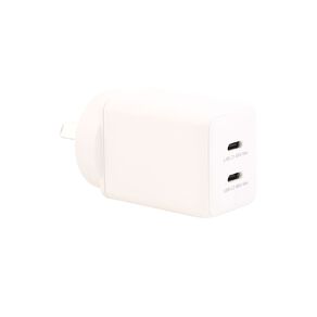 Tech.Inc PD 45W Dual USB-C Fast Charger Gold