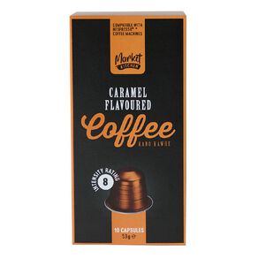 Market Kitchen Capsules Caramel 10 Pack