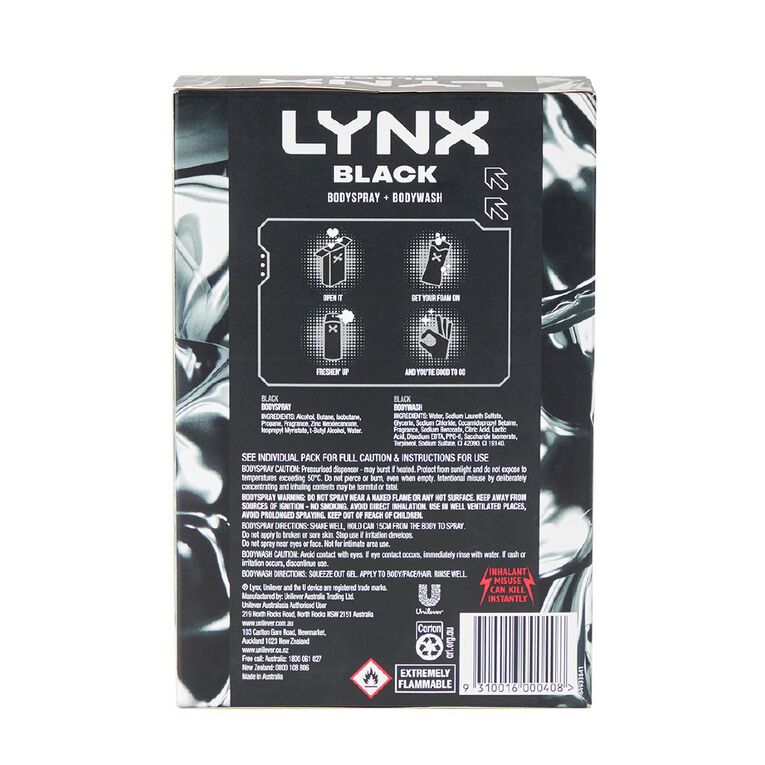 Lynx Black Gift Duo, , hi-res