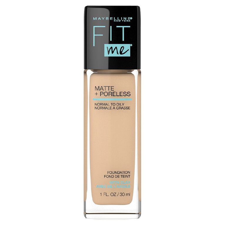Maybelline Fit Me Matte & Poreless Liquid Foundation - Natural Beige, , hi-res