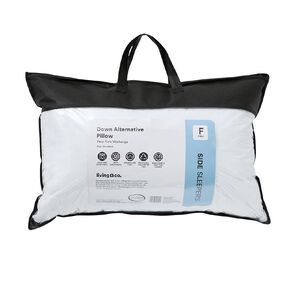 Living & Co Pillow Down Alternative Firm White