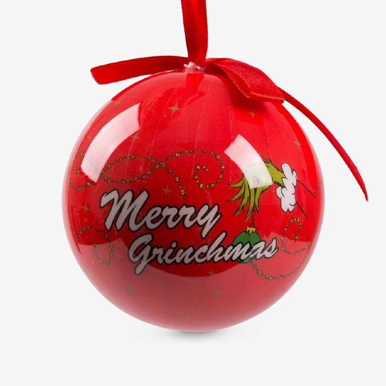 Grinch Baubles 6 Pack, , hi-res