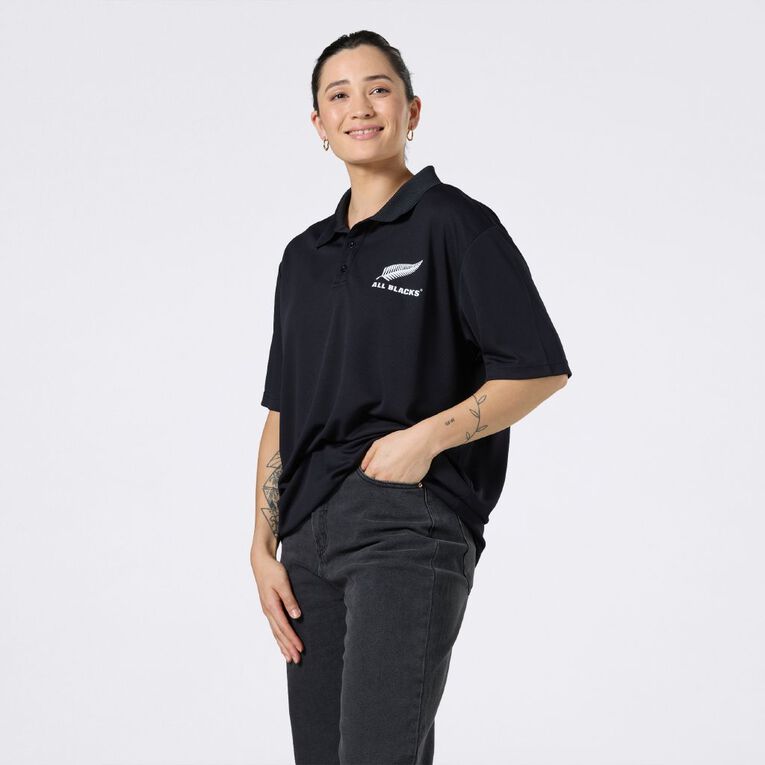 All Blacks Men's Polo, Black, hi-res