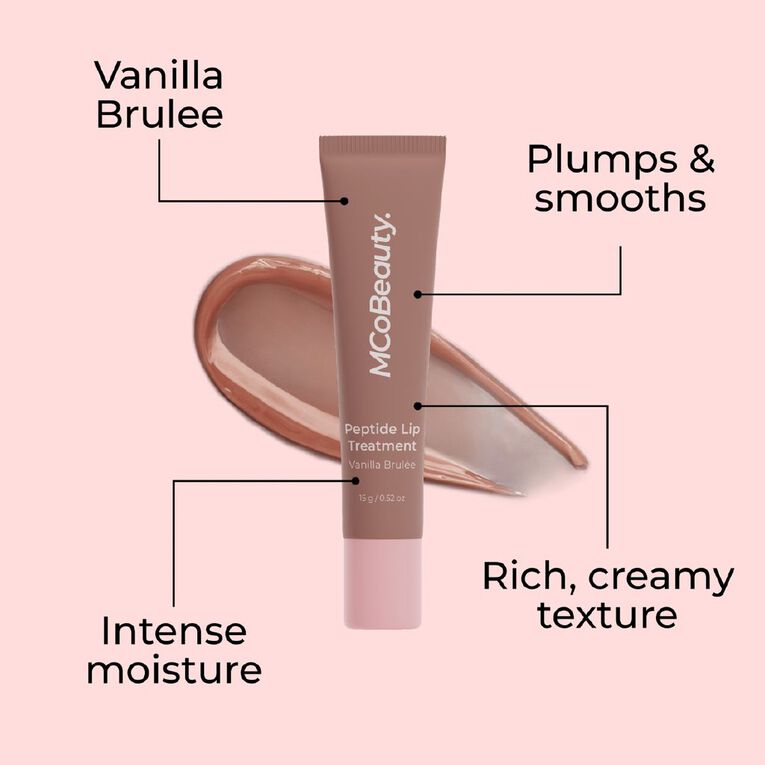 MCoBeauty Peptide Lip Treatment Tint Vanilla Brulee, , hi-res