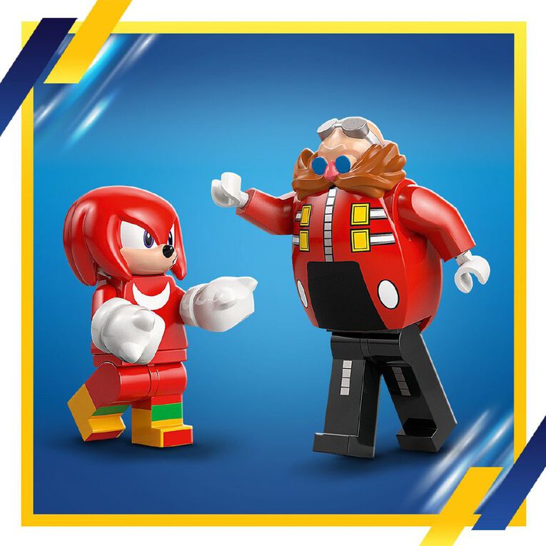 LEGO Sonic Knuckles v Dr Eggman Egg Crusher Mech 77005, , hi-res