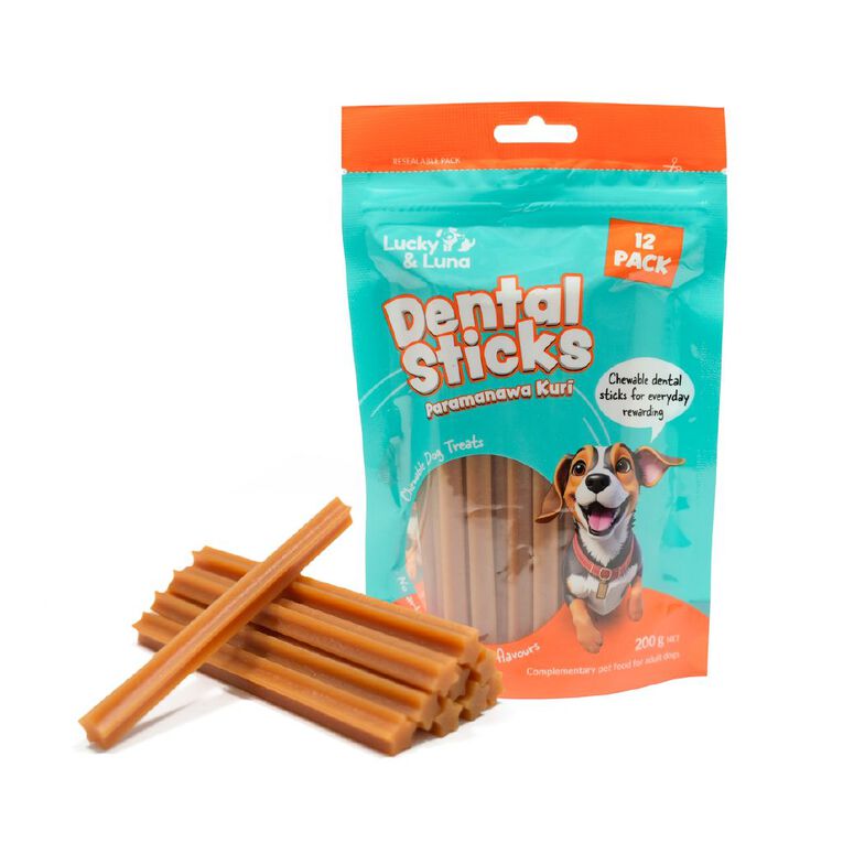 Lucky & Luna Dental Sticks 12 Pack, , hi-res