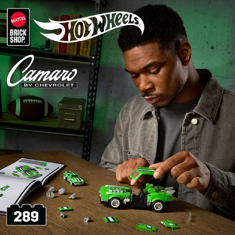Hot Wheels Bricks Speed Series Custom 68 Camaro, , hi-res
