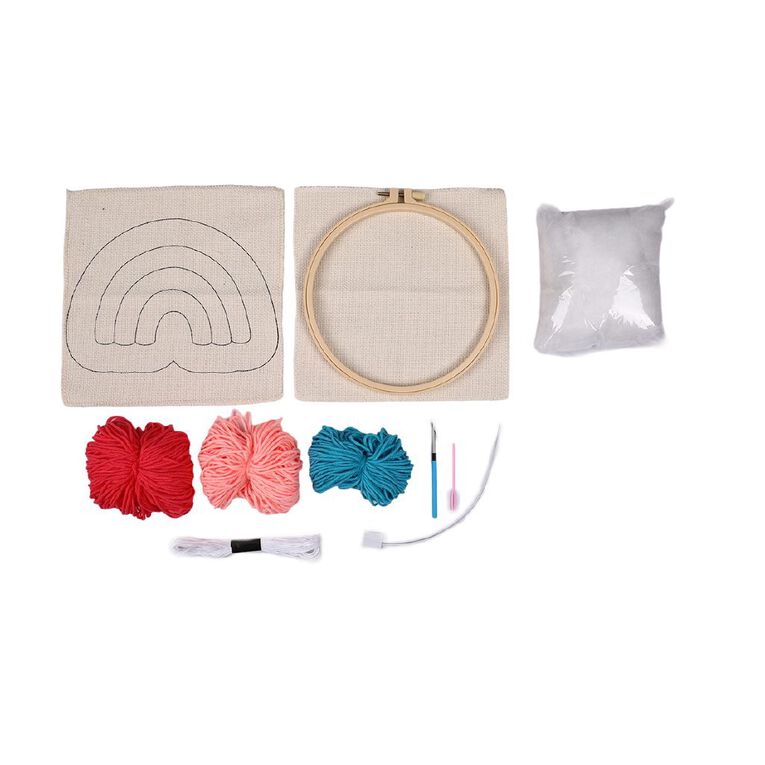 Punch Needle Rainbow Kit, , hi-res