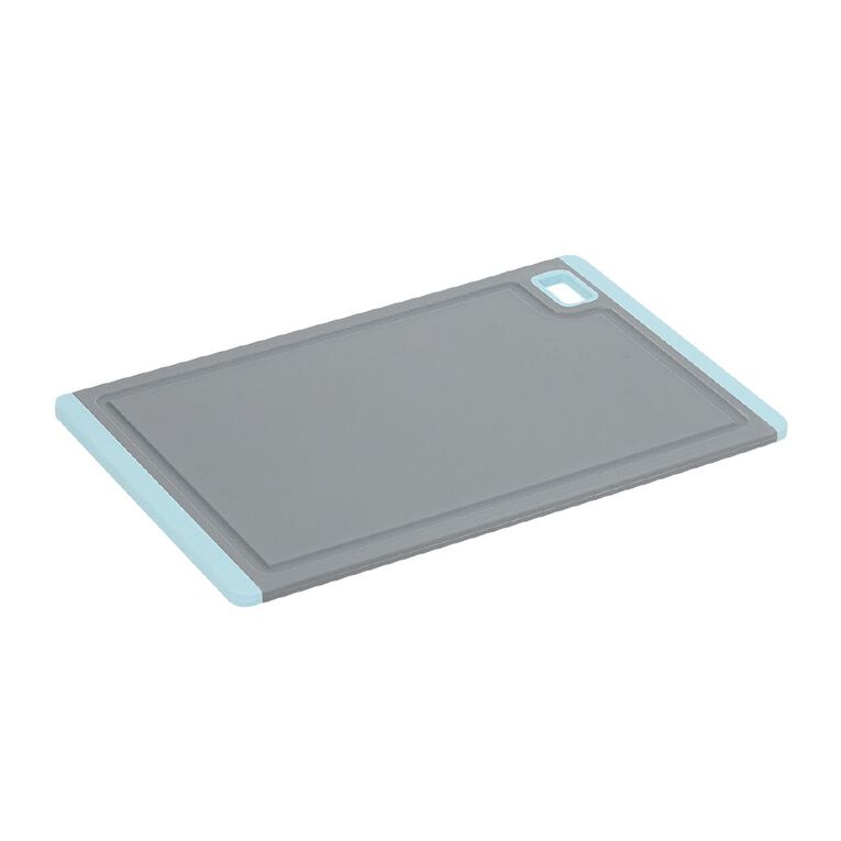 Living & Co Non Slip Chopping Board Blue Small, , hi-res