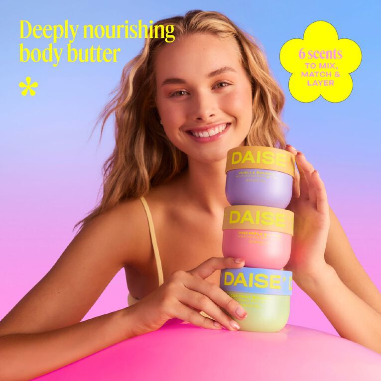 Daise Moisturizing Body Butter Pineapple 250g, , hi-res