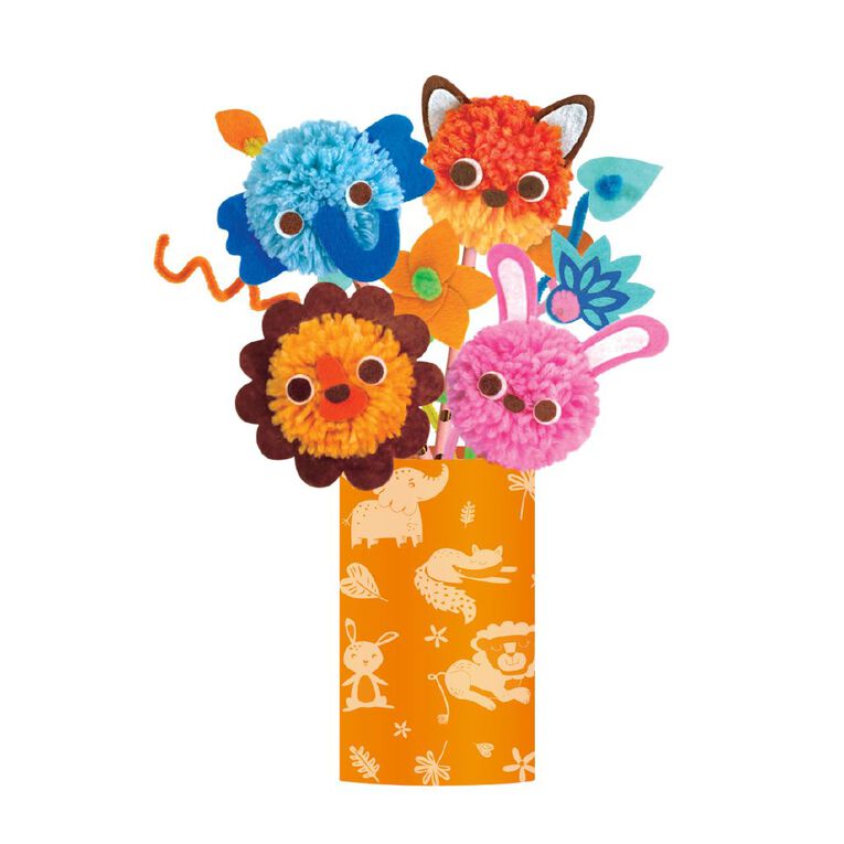 Avenir Pom Pom Animal Bouquet, , hi-res