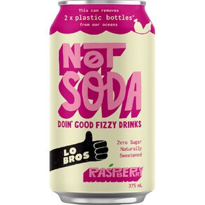 Lo Bros Not Soda Raspberry 375ml