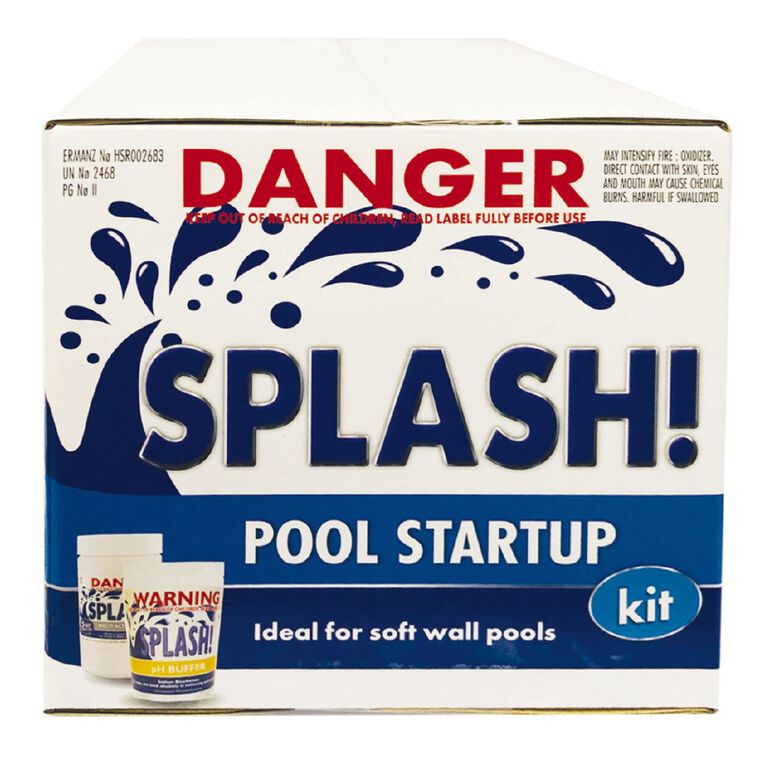 Splash Small Pool Chemical Starter Kit The Warehouse