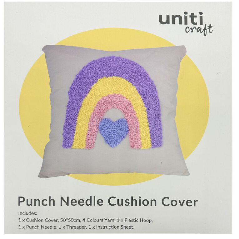 Uniti Punch Needle Cushion Cover, , hi-res