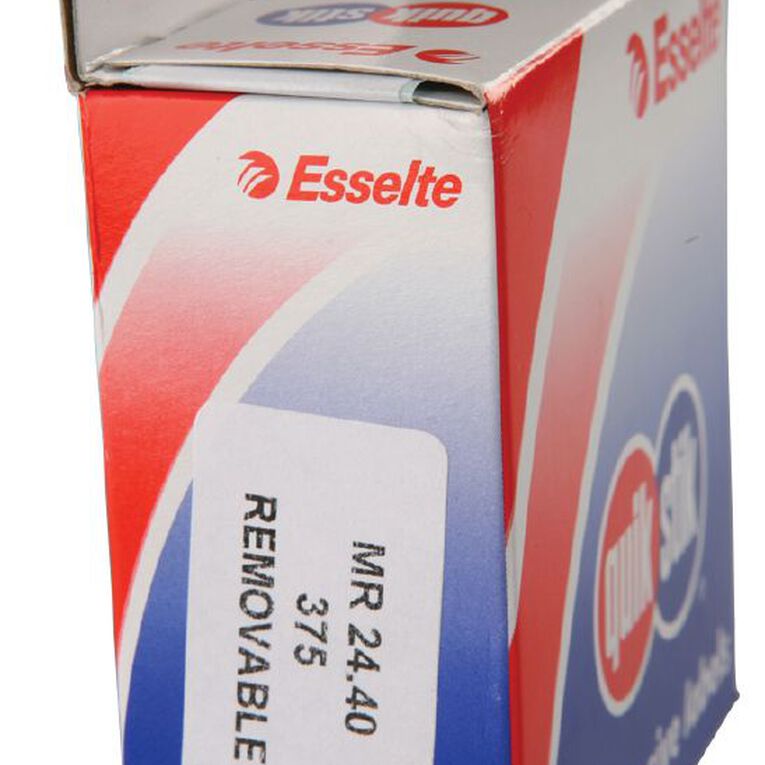 Quik Stik Labels Mr2440 24mm x 40mm 375 Pack