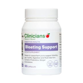 clinicians bloating support vege 60 capsules 60 capsule