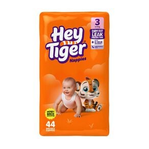 Hey Tiger Nappies Size 3 44 Piece