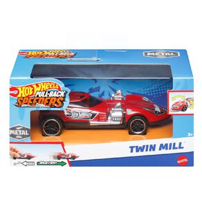 Hot Wheels Diecast Pull Back Racers Assorted
