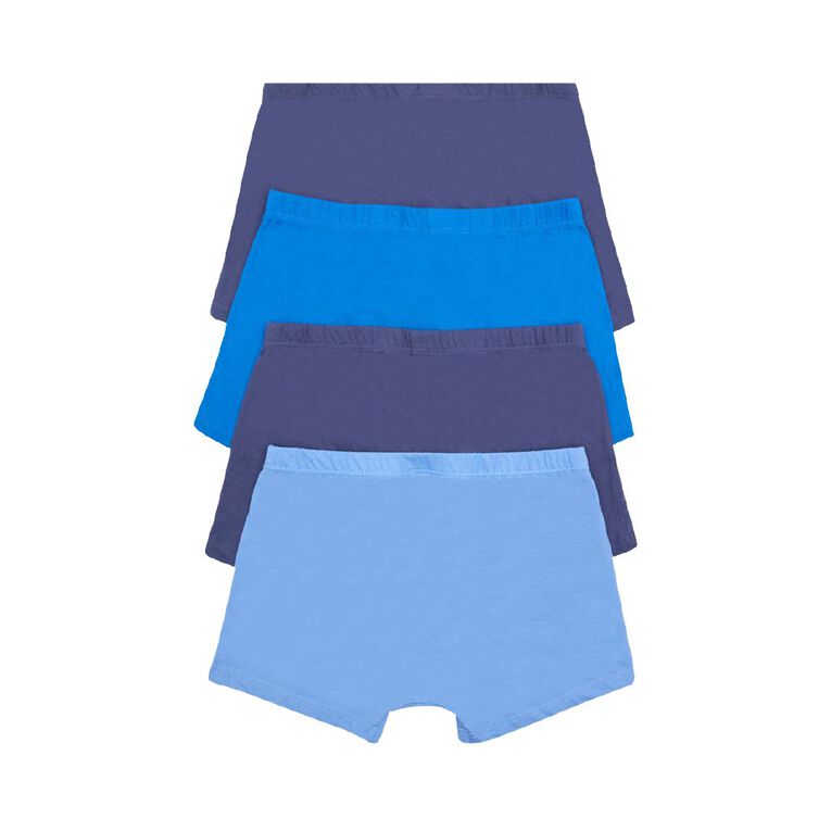 Rio Men's Trunks 4 Pack, Blue, hi-res