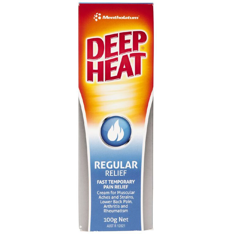 Deep Heat Regular Rub 100g, , hi-res
