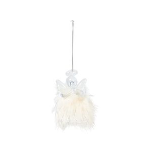 Wonderland Tree Decoration Angel White 10cm