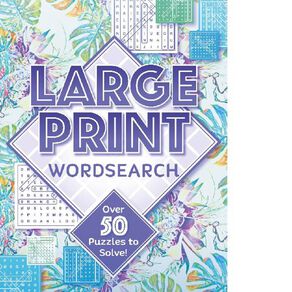 Large Print Puzzles: Wordsearch