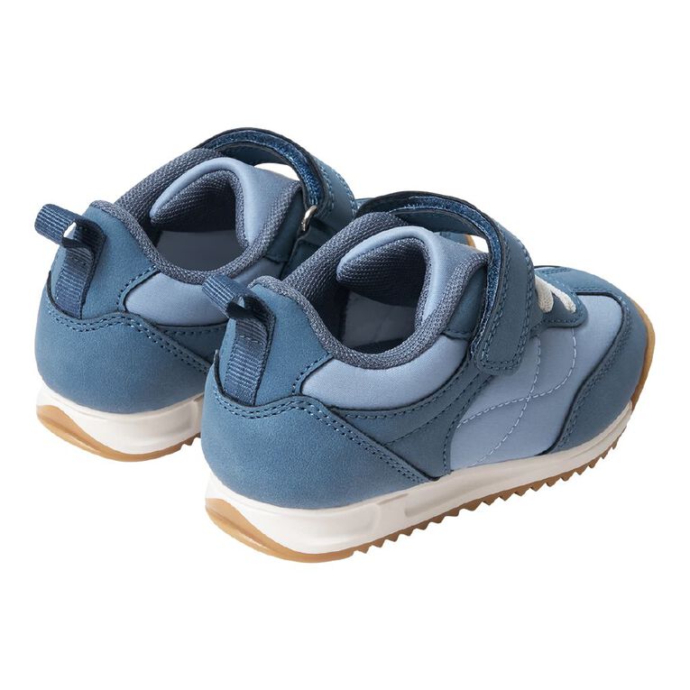Young Original Junior Kids' Strap Sneakers, Grey, hi-res