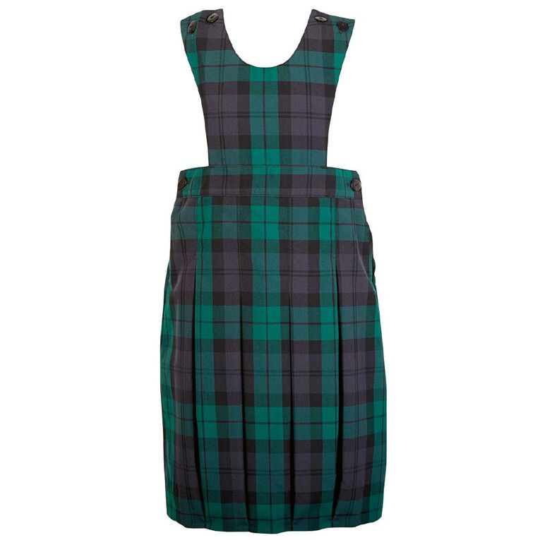 Schooltex Tartan Box Pleat Pinafore, Schooltex Tartan TRT002, hi-res