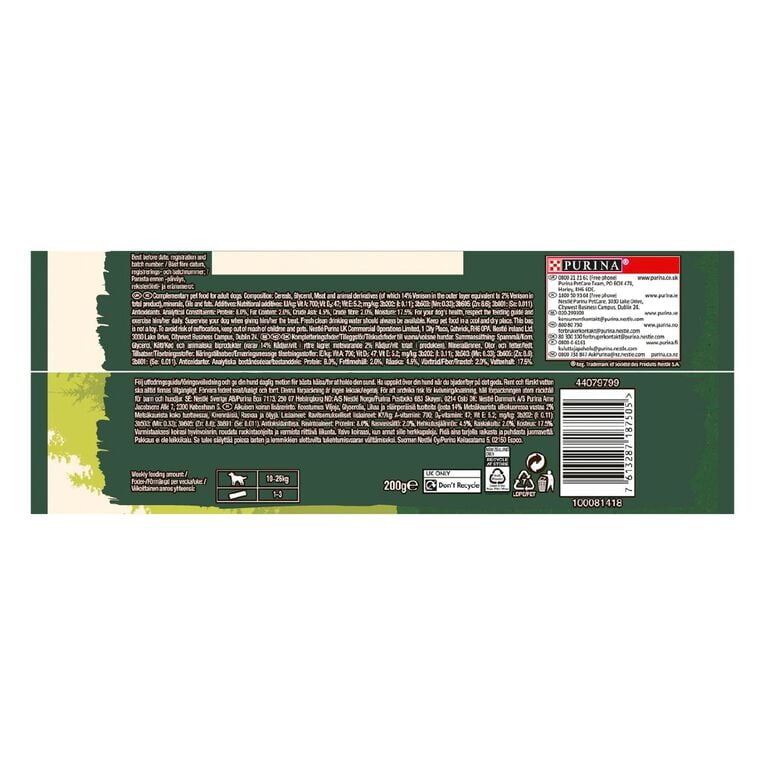 Purina Adventuros Wild Chew Dog Treats Medium 200g, , hi-res