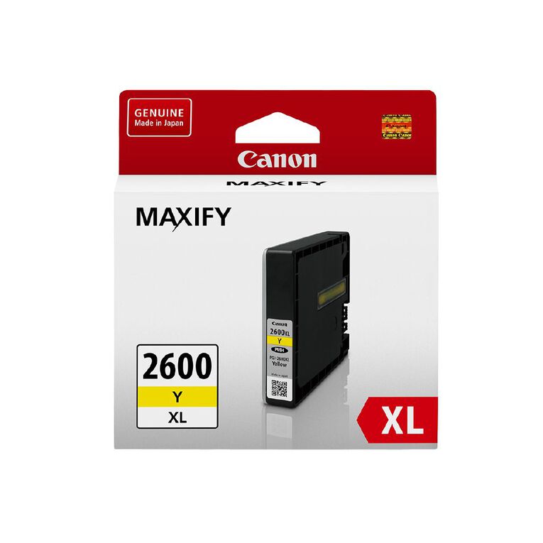 Canon Ink PGI2600XL Yellow (1500 Pages), , hi-res