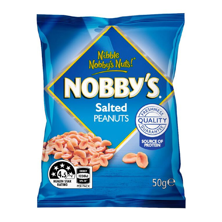 Nobby's Nuts Salted Peanuts 50g, , hi-res