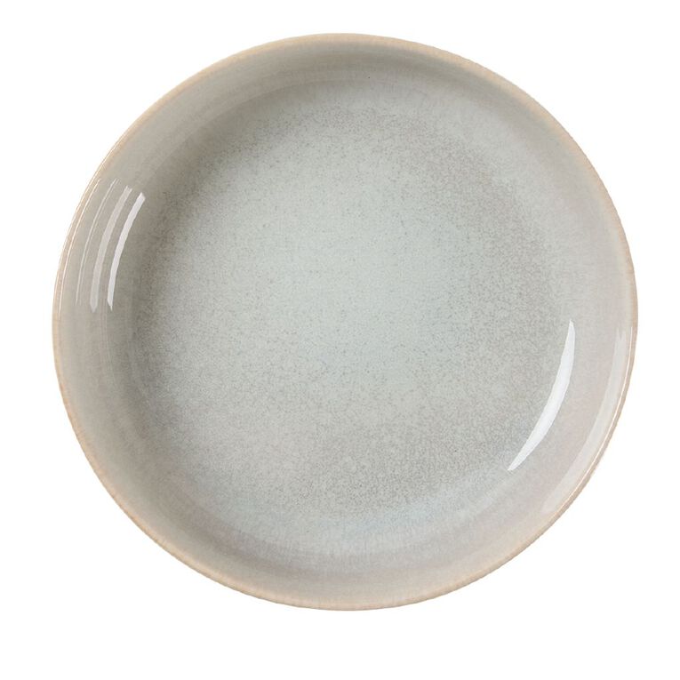 Living & Co Kai Glazed Pasta Bowl Blue/Grey, , hi-res
