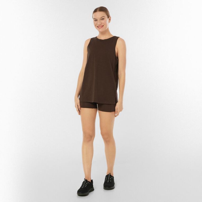 Active Intent Women's 4 Inch Bike Shorts, Brown Dark, hi-res