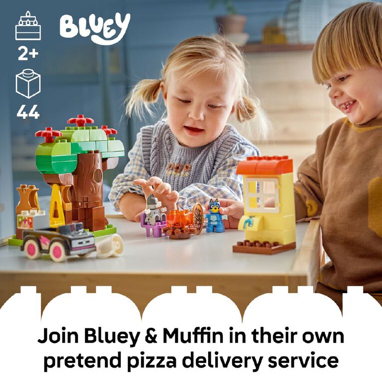 LEGO DUPLO Pizza Girls with Muffin and Bluey 10469, , hi-res
