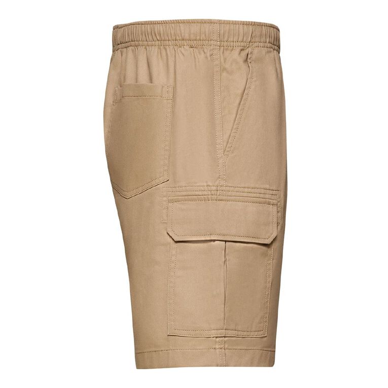H&H Men's Cargo Shorts, Brown, hi-res