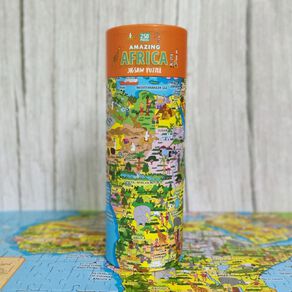 Amazing Africa 250 Piece Puzzle in a Tube