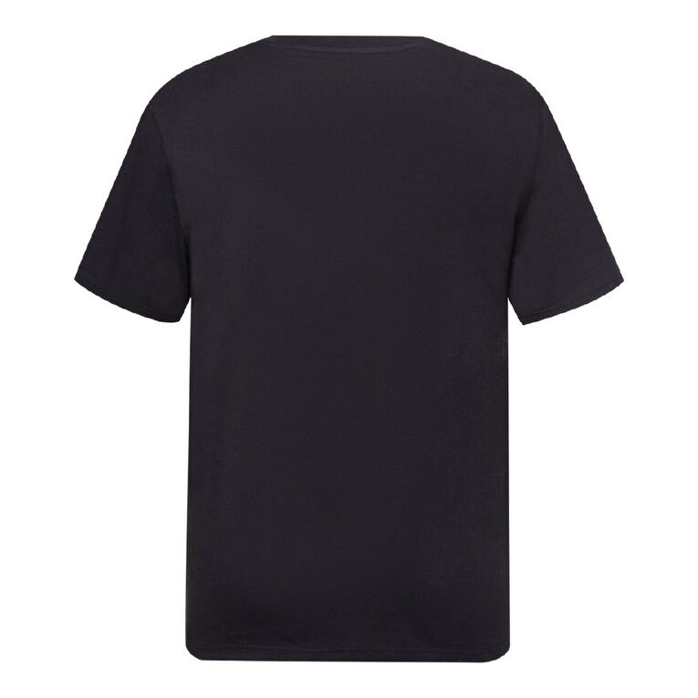 H&H Men's Printed Tee, Black Speedway, hi-res