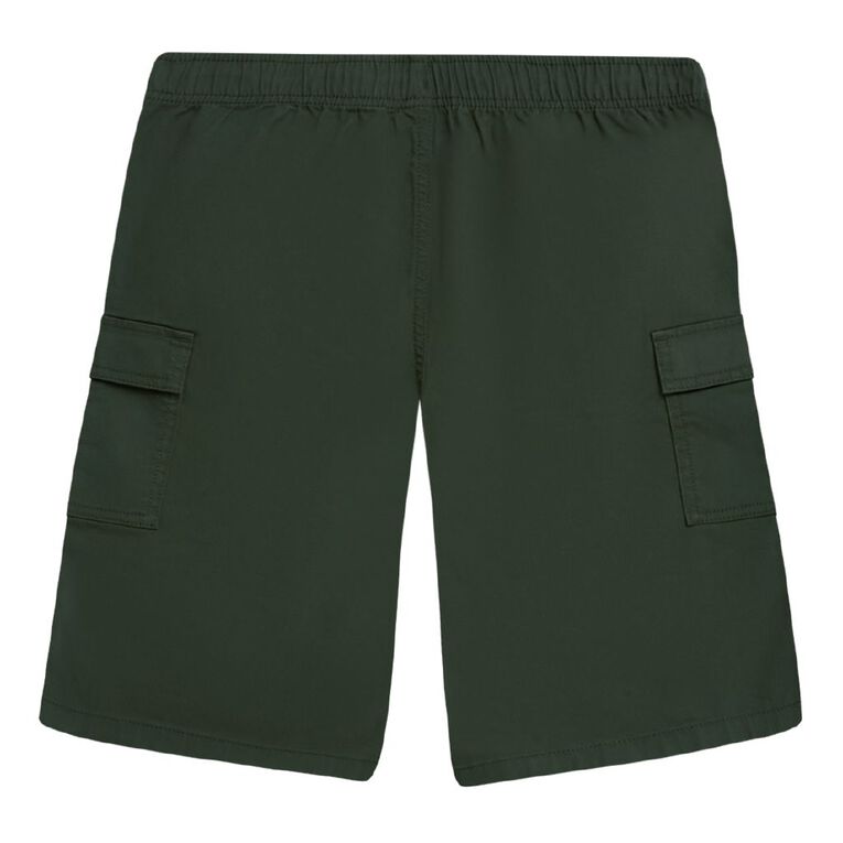 Young Original Baggy Cargo Shorts, Green Dark, hi-res