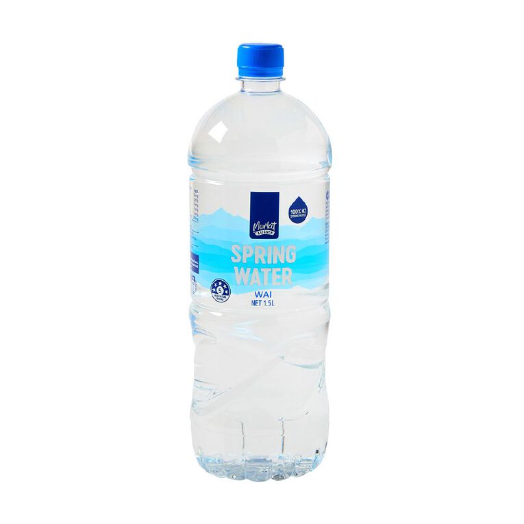 Market Kitchen Still Spring Water 6 Pack 1.5L, , hi-res